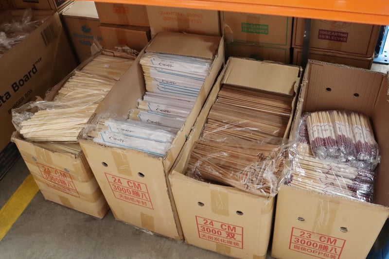 Chopsticks made of various materials by FoodByUs Supplier, CP Blossom
