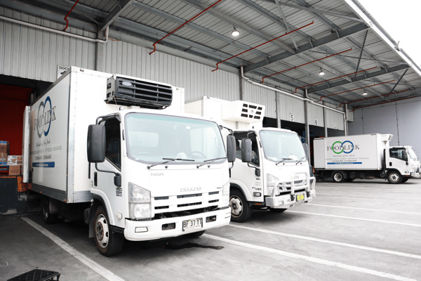 FoodByUs Supplier, FoodLink has over 50 trucks delivering wholesale food supplies to food venues all around the Greater Sydney Region