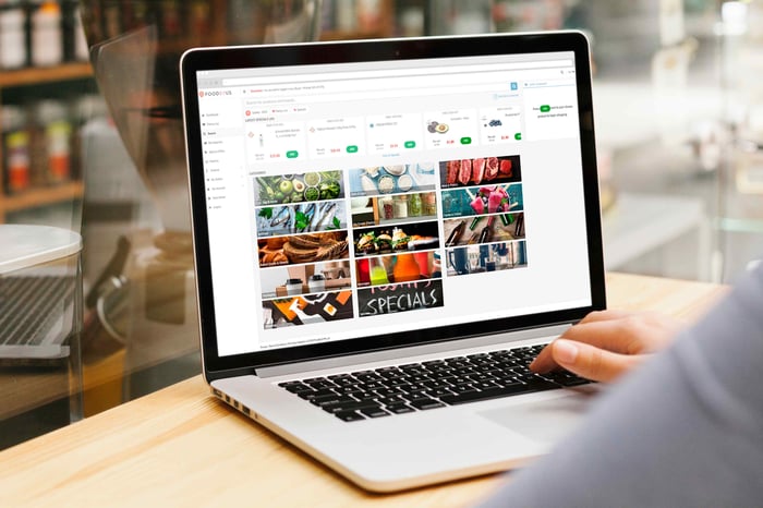 The FoodByUs platform makes it easy to search across thousands of products and hundreds of suppliers, all in one place.